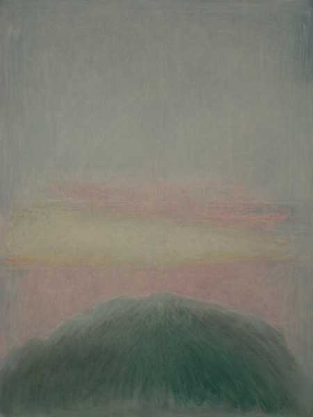Abbildung: Himmel und Erde (morgens) , 2008, 120x90 cm, &Ouml;l auf Leinwand von Brigitta C. Quast